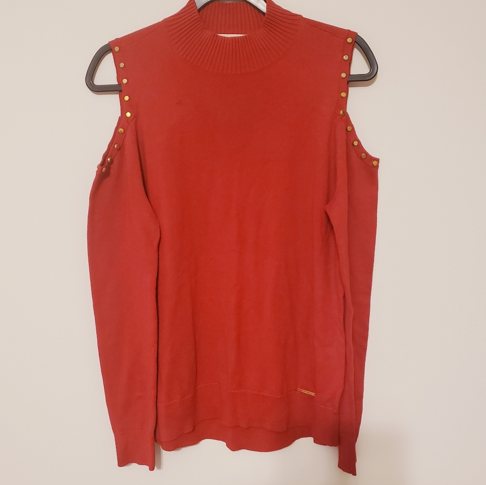 Michael Kors cold shoulder sweater
